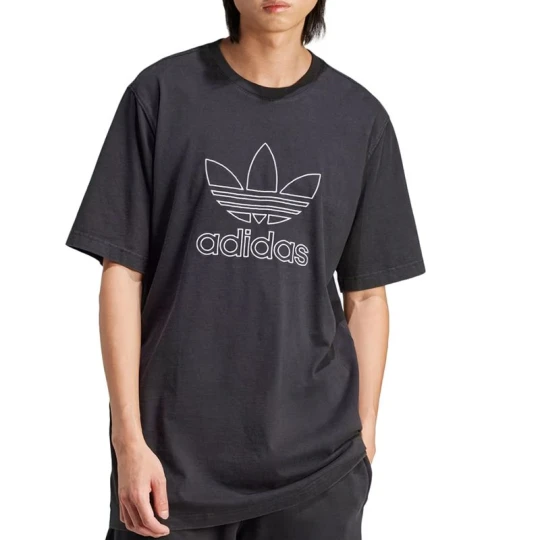 Zdjęcie produktu Koszulka adidas Originals Adicolor Outline Trefoil IU2347 - czarna