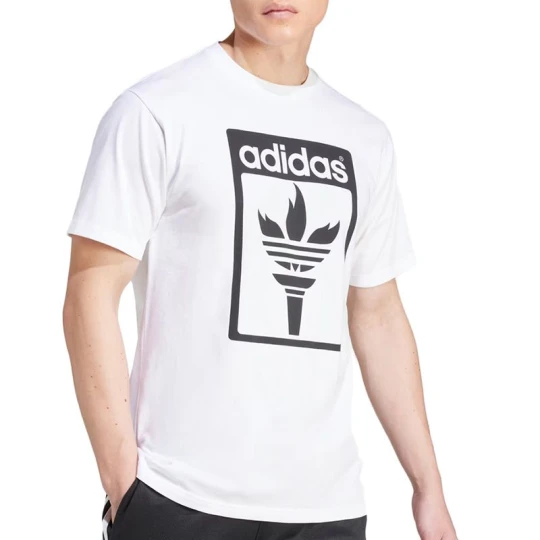 Zdjęcie produktu Koszulka adidas Originals Trefoil Torch JJ1218 - biała