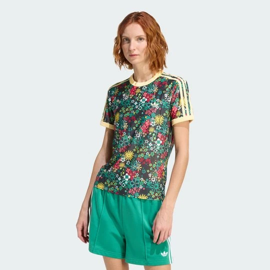 Zdjęcie produktu KOSZULKA ADIDAS ORIGINALS X LIBERTY LONDON 3 STRIPES