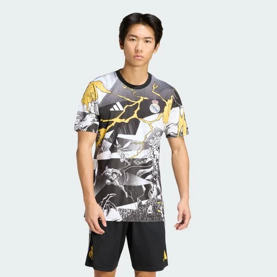Zdjęcie produktu Koszulka adidas Real Madrid Avengers 25/26 Pre-Match biały