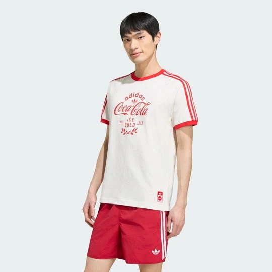 Zdjęcie produktu Koszulka adidas x Coca-Cola Classic Sport Cali biały