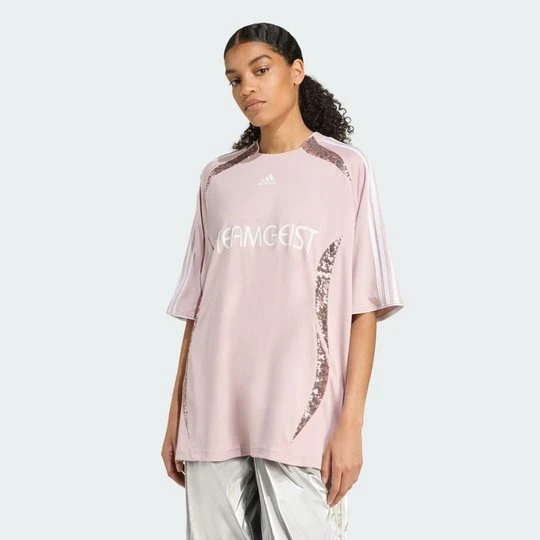 Zdjęcie produktu Koszulka Adilenium Season 4 Teamgeist Oversized Adidas New Rose