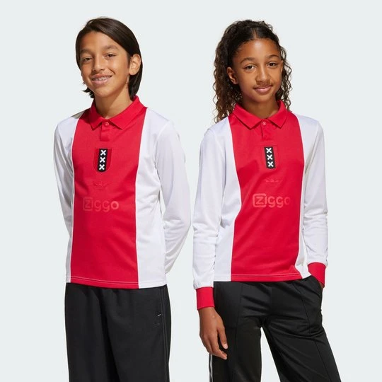 Zdjęcie produktu Koszulka Ajax Amsterdam Anniversary Kids Adidas biały