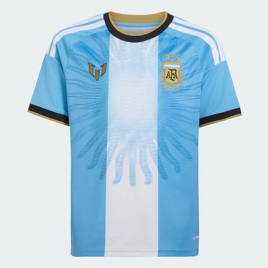 Zdjęcie produktu Koszulka Argentyna Messi 26 dla dzieci Adidas Light Blue
