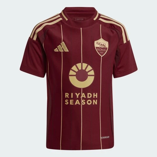 Zdjęcie produktu Koszulka AS Roma 24 / 25 Home Kids Adidas Team Coll Burgundy 2