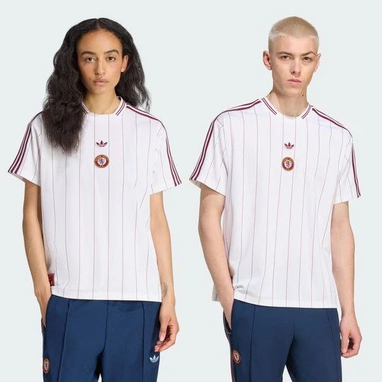 Zdjęcie produktu Koszulka Aston Villa FC Terrace Icons Adidas biały