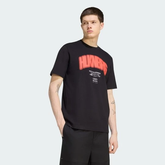 Zdjęcie produktu Koszulka Audi Formula One Team Nico Hulkenberg Graphic I Adidas czarny