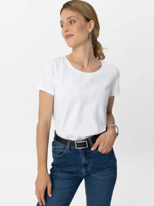 Zdjęcie produktu Koszulka basic T-DIANA Volcano Biały