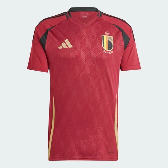 Zdjęcie produktu Koszulka Belgium 24 Home Adidas Team Coll Burgundy 2