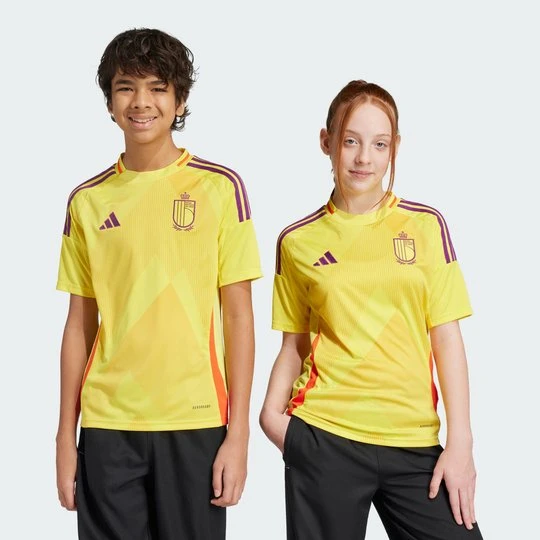 Zdjęcie produktu Koszulka Belgium 25 (Women's Team) Away Adidas Impact Yellow