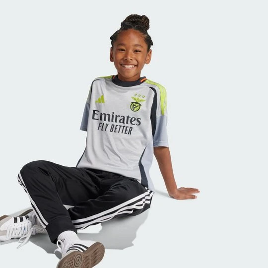 Zdjęcie produktu Koszulka Benfica 24 / 25 Third Kids Adidas Light Solid Grey