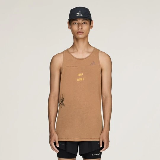 Zdjęcie produktu Koszulka bez rękawów adidas Running x Song For The Mute Dusky Bronze