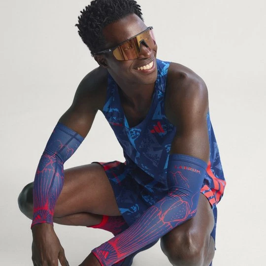 Zdjęcie produktu Koszulka bez rękawów adizero Labrum Adidas beżowy