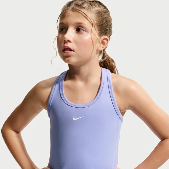 Zdjęcie produktu Koszulka bez rękawów dla dużych dzieci (dziewcząt) Dri-FIT Nike One Fitted - Fiolet