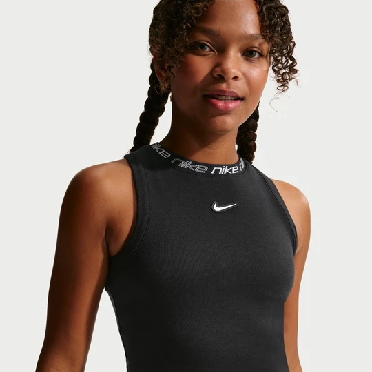 Zdjęcie produktu Koszulka bez rękawów dla dużych dzieci (dziewcząt) Nike Dri-FIT - Czerń