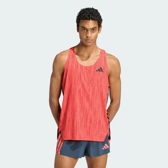 Zdjęcie produktu Koszulka bez rękawów do biegania Adizero Adidas Semi Turbo