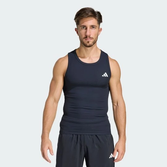 Zdjęcie produktu Koszulka bez rękawów PrimeLift Essentials Workout Rib Adidas czarny