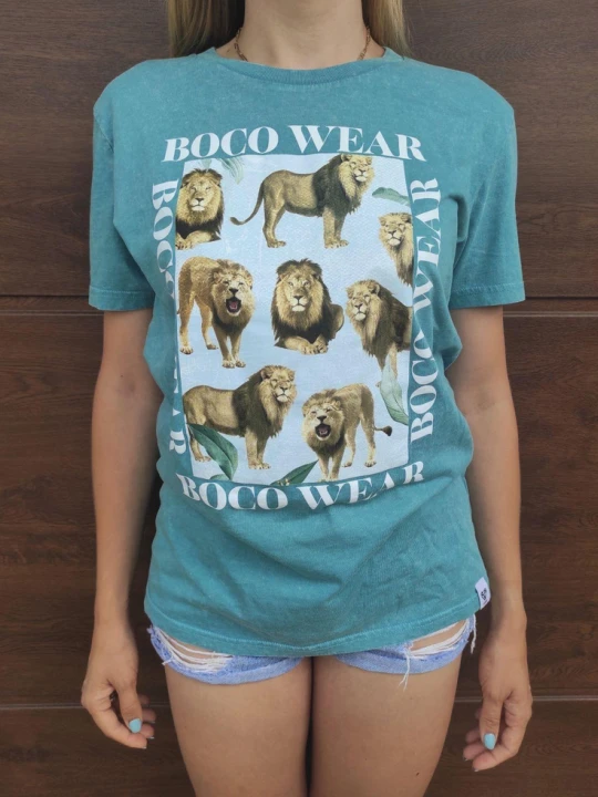 Zdjęcie produktu Koszulka Boco Wild (Acid Wash) Mint BOCO WEAR