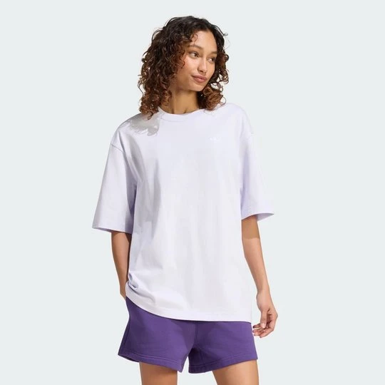 Zdjęcie produktu Koszulka Boyfriend Essentials Adidas Frozen Purple