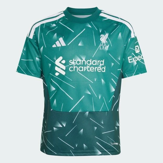 Zdjęcie produktu Koszulka bramkarska dla dzieci Liverpool FC 26/27 Adidas Noble Green