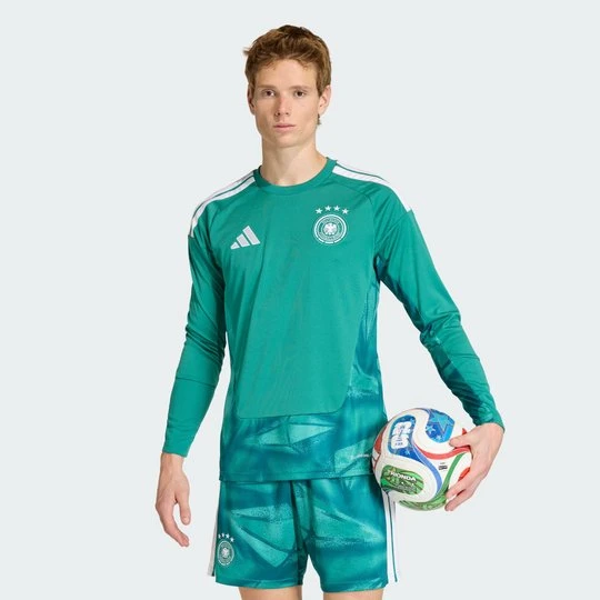 Zdjęcie produktu Koszulka bramkarska domowa z długim rękawem Niemcy 26 Adidas Active Green