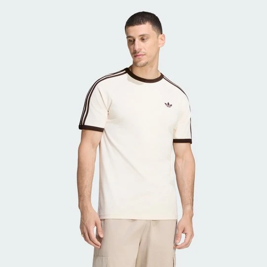 Zdjęcie produktu KOSZULKA CALI Z 3 PASKAMI Adidas Wonder White