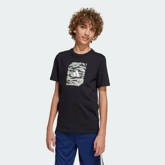 Zdjęcie produktu Koszulka Camo Box Kids Adidas czarny