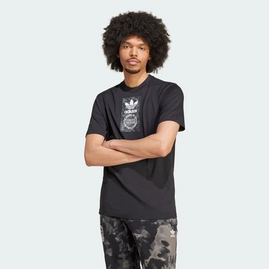 Zdjęcie produktu Koszulka Camo Label Adidas czarny