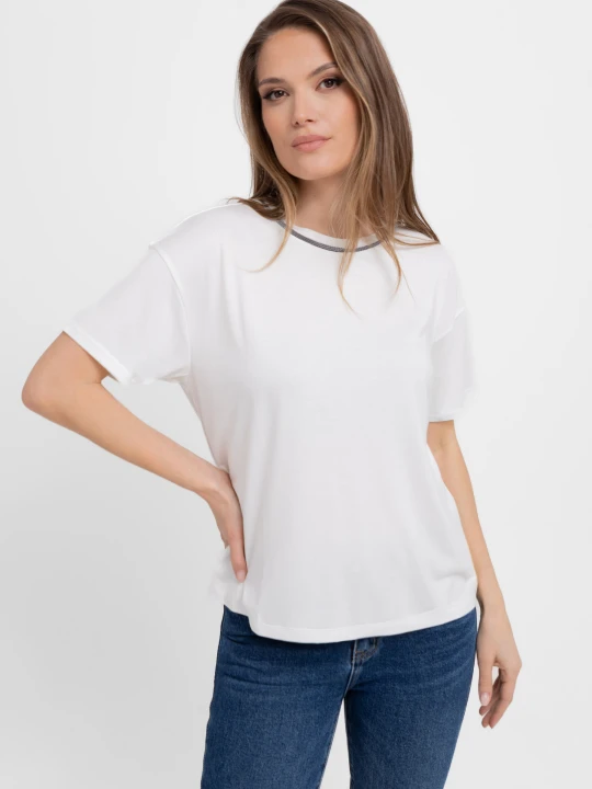 Zdjęcie produktu Koszulka casual T-SUS Volcano Biały