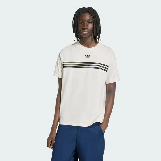 Zdjęcie produktu KOSZULKA CHEST STRIPES Adidas Cloud White