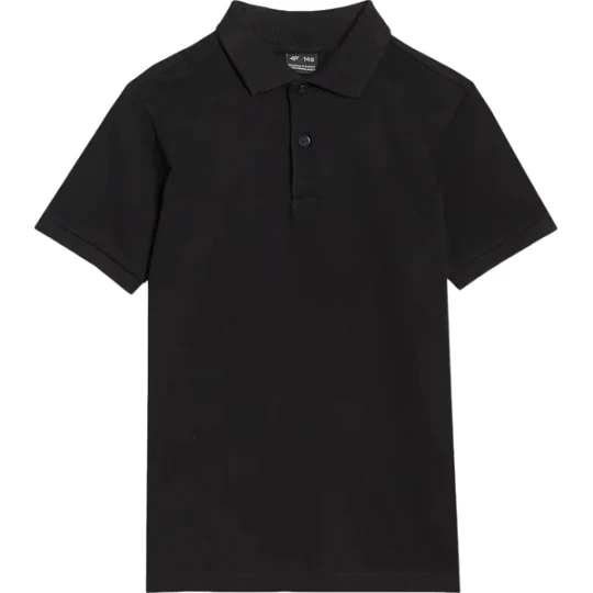Zdjęcie produktu Koszulka chłopięca polo TPTSU513 4F Czarny
