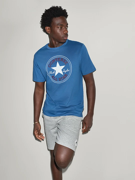 Zdjęcie produktu Koszulka Chuck Taylor All Star Patch Converse Armor Blue