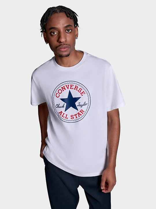 Zdjęcie produktu Koszulka Chuck Taylor All Star Patch Converse White 10A