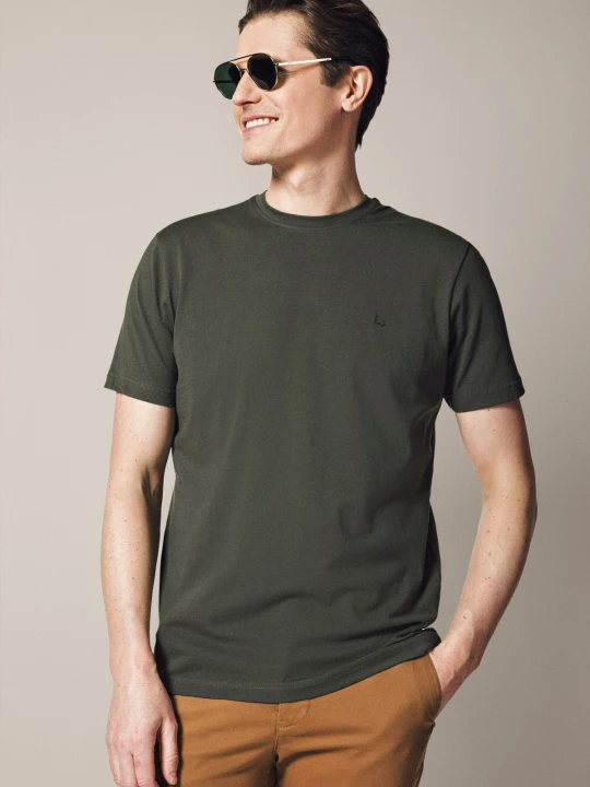 Zdjęcie produktu Koszulka Ciemnozielona Linus Lancerto Zielony