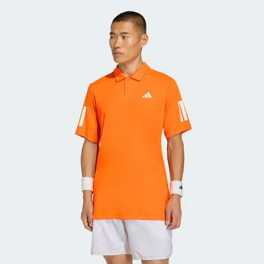 Zdjęcie produktu Koszulka Club Tennis 3-Stripes Polo Adidas Pure Orange