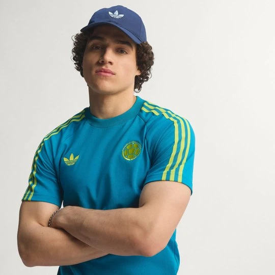 Zdjęcie produktu Koszulka Colombia Originals Adidas Mystery Petrol