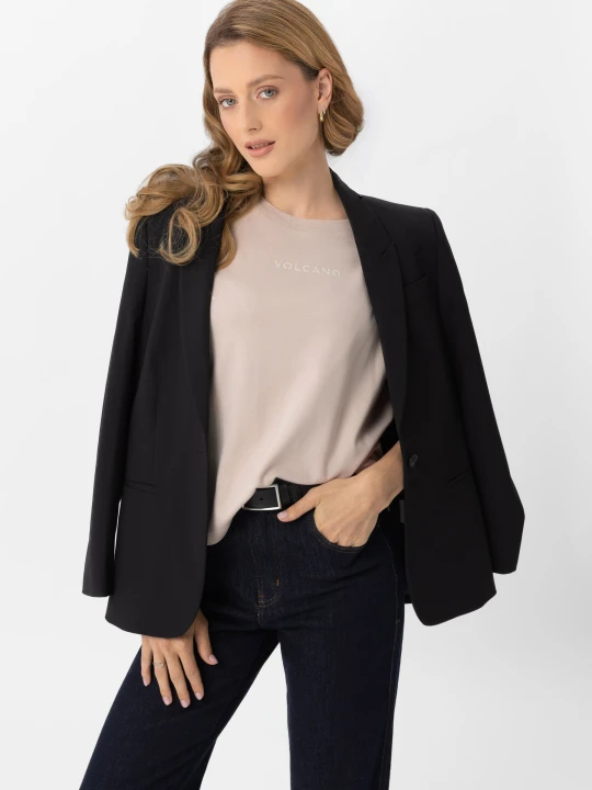 Zdjęcie produktu Koszulka Comfort Fit T-AVI Volcano Beżowy
