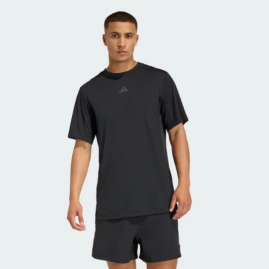 Zdjęcie produktu KOSZULKA D4T PrimeLift 3 STRIPES Adidas czarny