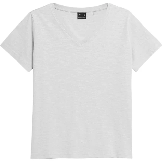 Zdjęcie produktu Koszulka damska 4FWSS24TTSHF1162 4F Szary