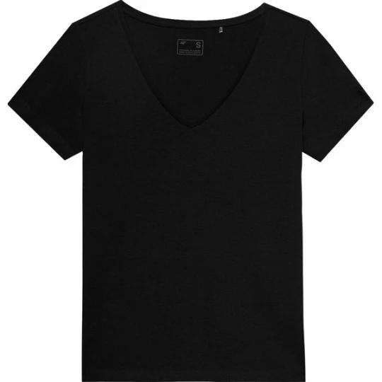 Zdjęcie produktu Koszulka damska 4FWSS24TTSHF1359 4F Czarny