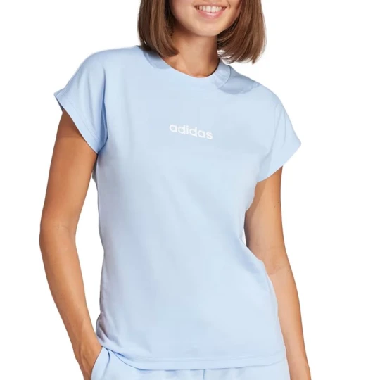 Zdjęcie produktu Koszulka damska adidas Sportswear Linear JG8660 - niebieska
