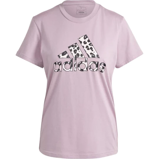 Zdjęcie produktu Koszulka damska Animal Print Graphic Adidas Różowy