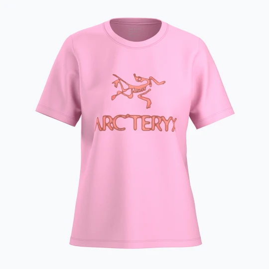 Zdjęcie produktu Koszulka damska Arcteryx Kragg SL Cotton Heatmap Crew pineberry Arc'teryx Różowy