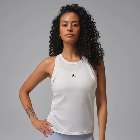 Zdjęcie produktu Koszulka damska bez rękawów Dri-FIT Jordan Sport Essentials - Biel