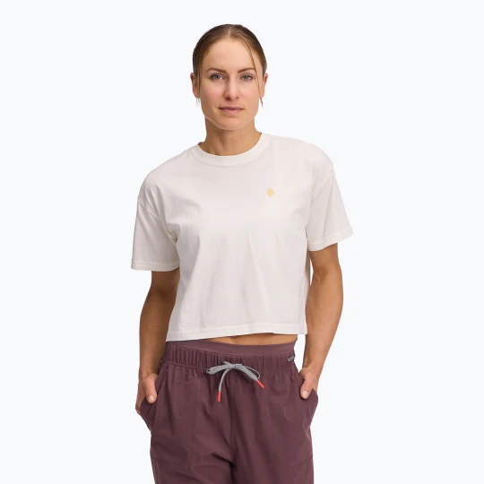 Zdjęcie produktu Koszulka damska Black Diamond Crops Tee off white
