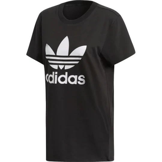 Zdjęcie produktu Koszulka damska Boyfriend Trefoil Tee Adidas Originals Czarny