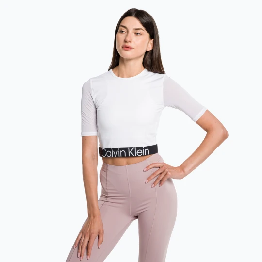 Zdjęcie produktu Koszulka damska Calvin Klein Knit bright white