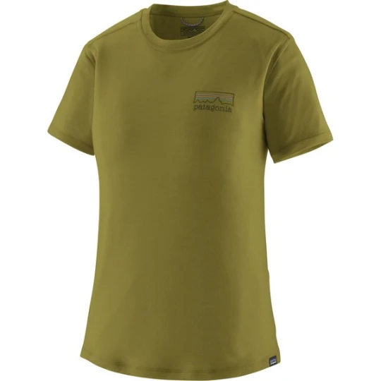 Zdjęcie produktu Koszulka damska Capilene Cool Merino Blend Graphic Patagonia Zielony