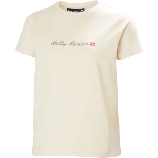 Zdjęcie produktu Koszulka damska Core Graphic T-Shirt 2.0 Helly Hansen Beżowy