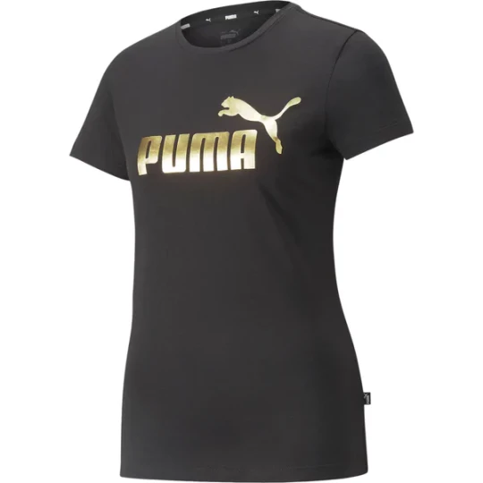 Zdjęcie produktu Koszulka damska ESS+ Metallic Logo Tee Puma Czarny